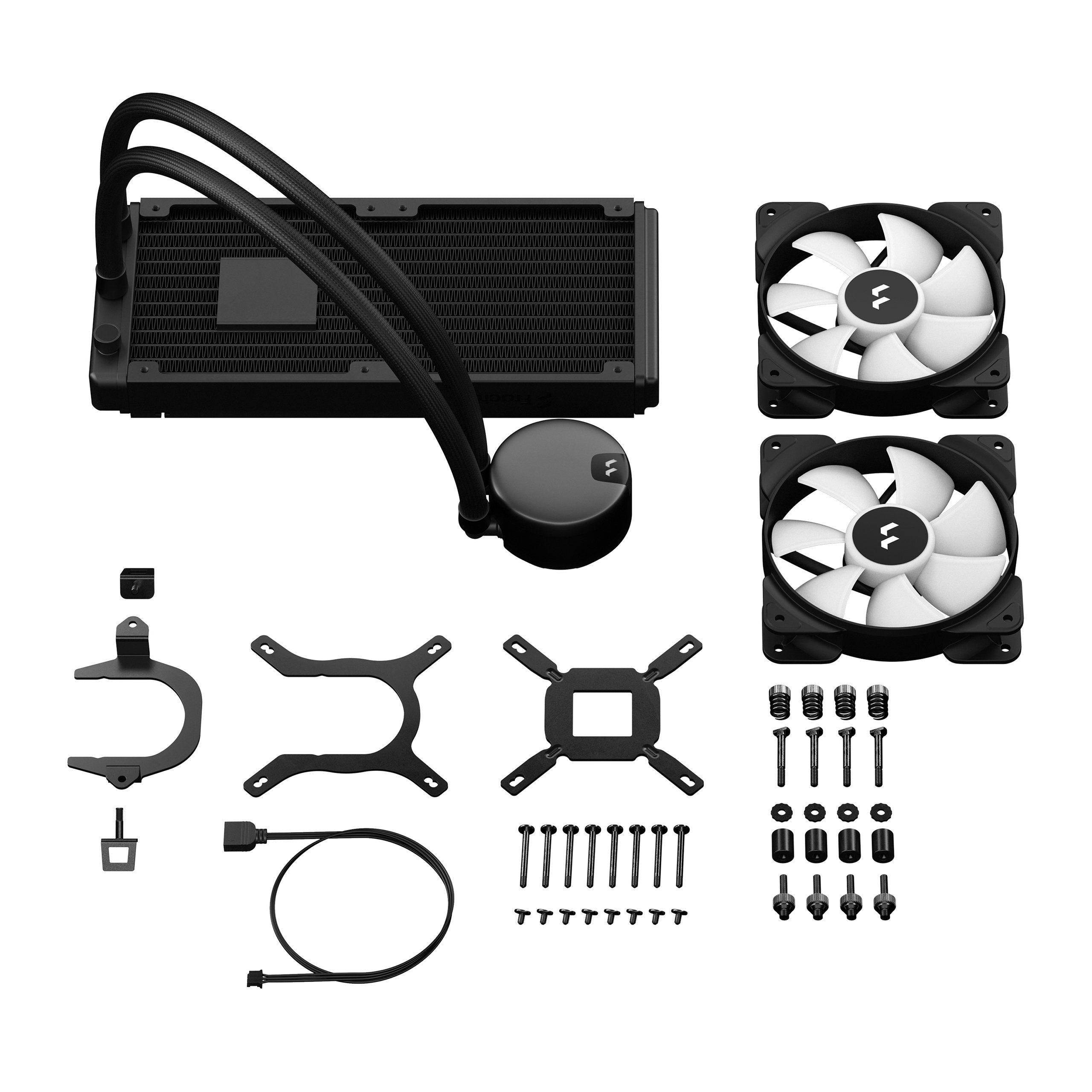 EAN 0843276105938 - Fractal Design Lumen S24 v2 RGB Procesador Sistema de refrigeración líquida todo en uno 12 cm Negro 1 pie imagen 6