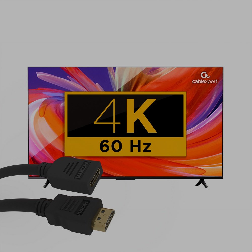 Gembird Cable Hdmi V2.0 (Alargo) 1.80m M/H Ethernet Ccs Negro (60)