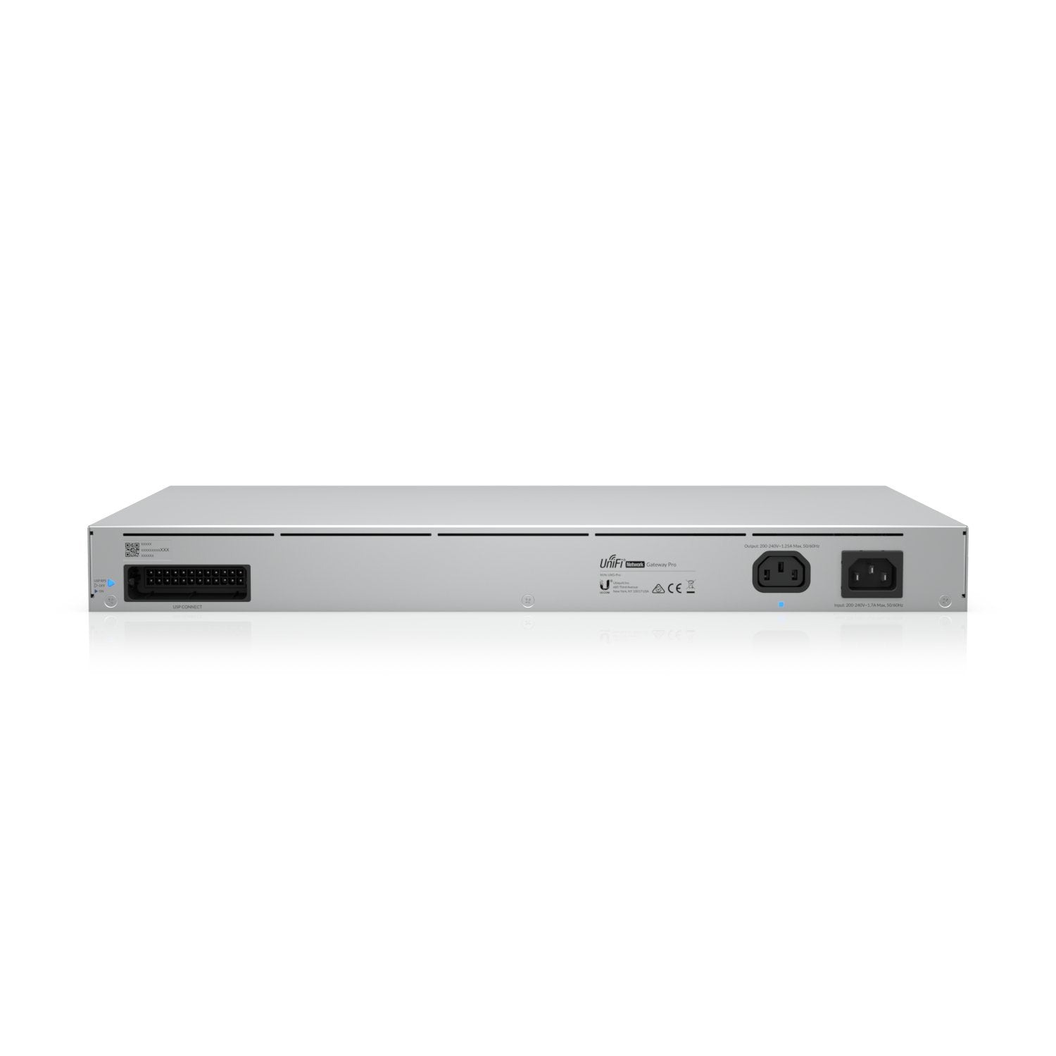 Ubiquiti Networks Uxg-Pro Gateway De Doble Wan Equipado Con (2) Puertos Wan (Gbe Rj45 Y 10g Sfp+) Y (2) Puertos Lan (Gbe Rj45 Y