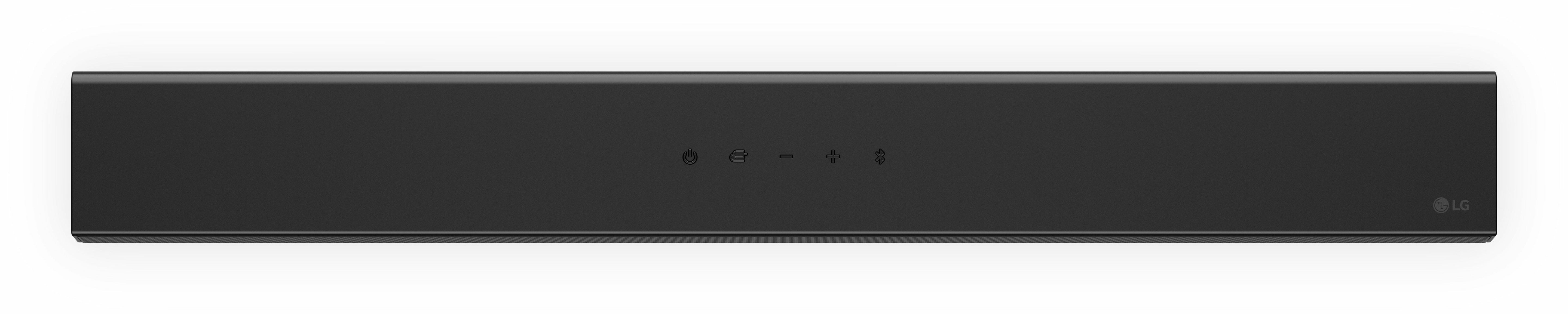 Barra De Sonido Lg S40tr Black  Con Subwoofer Y Altavoces Traseros Inalámbricos 400w 4.1ch