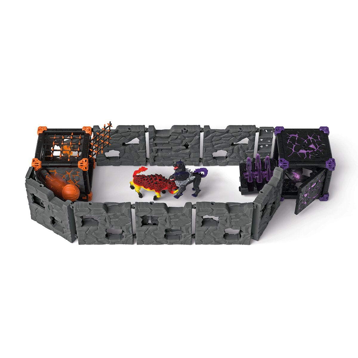 Schleich Eldrador Creatures Battlecave Arena: Lava Vs. Shadow, Figura De Juguete 42673