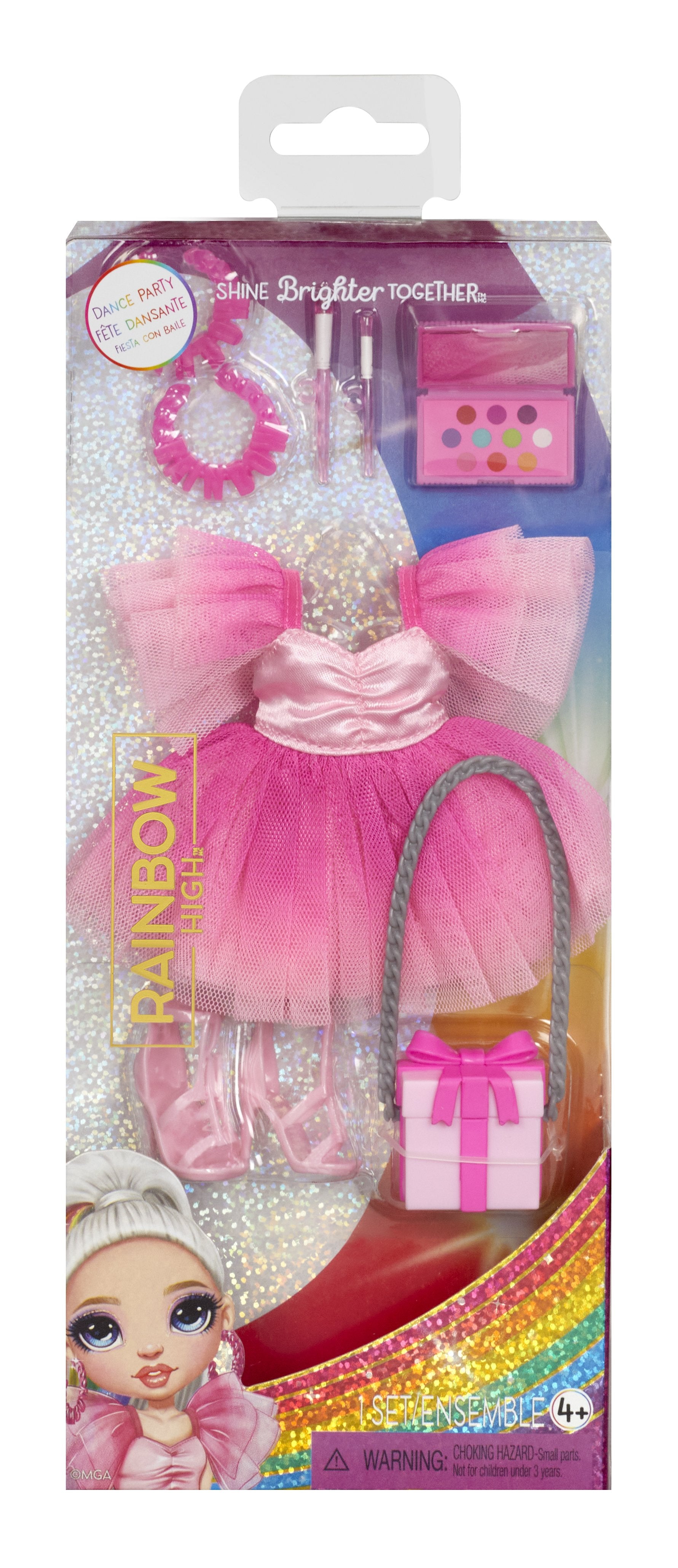 EAN 0035051521693 - Rainbow High Fashion Pack Dance Party Juego de ropita para muñeca imagen 3