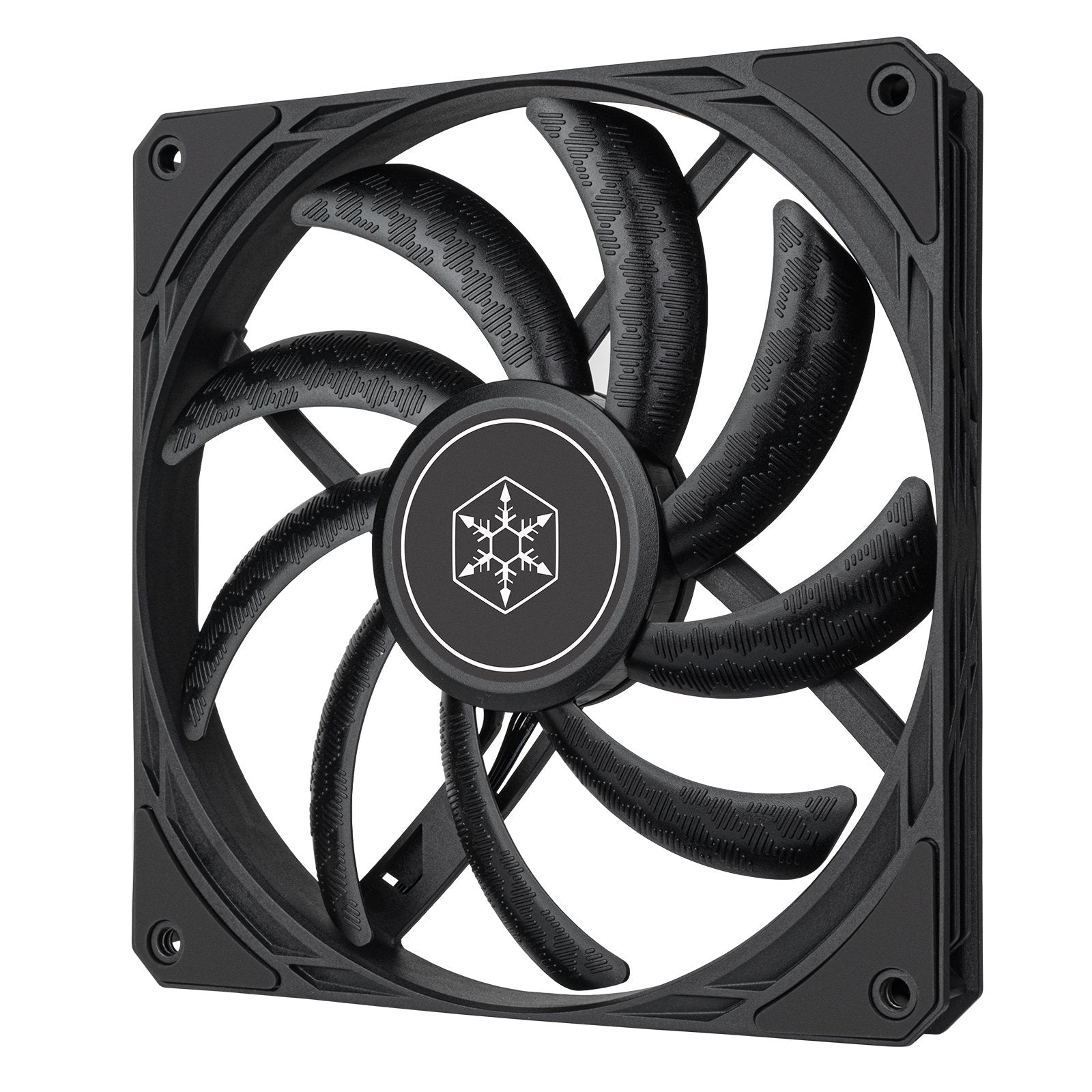 Ventilador Pc Silvermone Sm-As140b Pwm  Negro