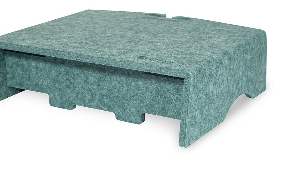 Bakkerelkhuizen Soporte Para Monitor Q-Riser 90 Circular, Verde Retail