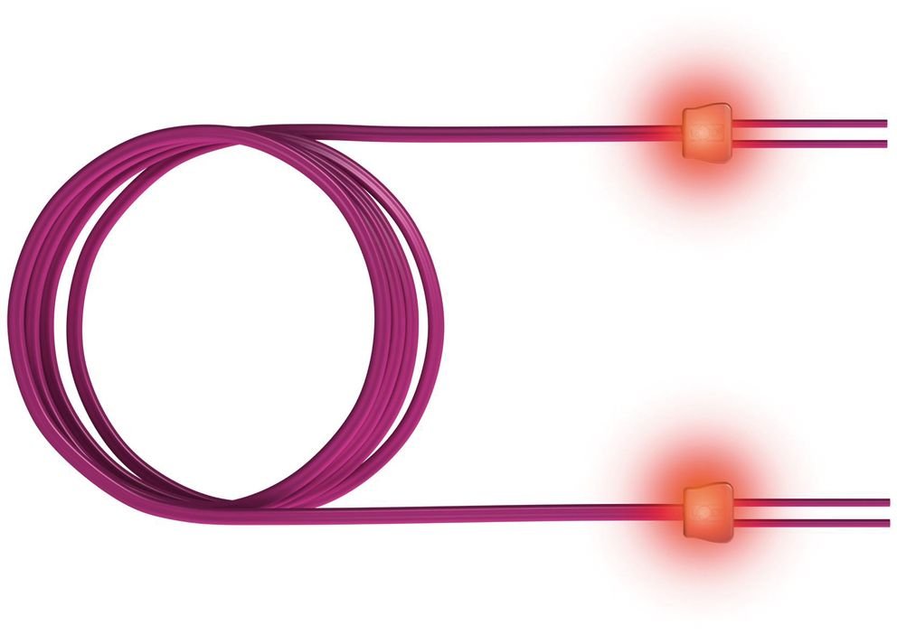 Easylan Lwl-Led-Cable De Red Duplex 50 125m Om4, Lc Lc, Violett, 2 M