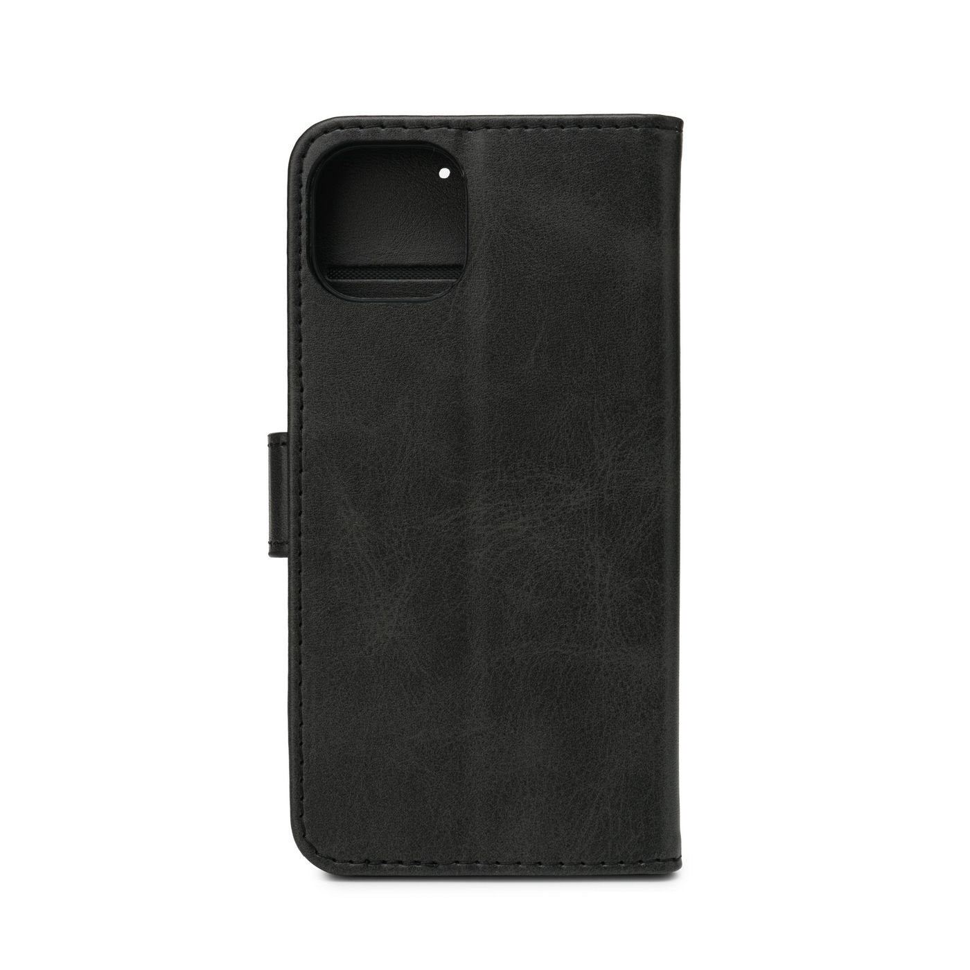 Wales Iphone 13 Wallet Cover.  Black. Material: Pu