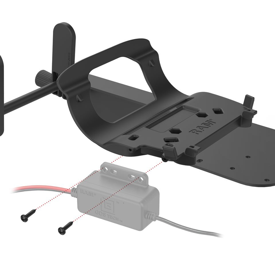 Unpkd Ram Printer Mount For Zebra Zq630 Printer And Paper