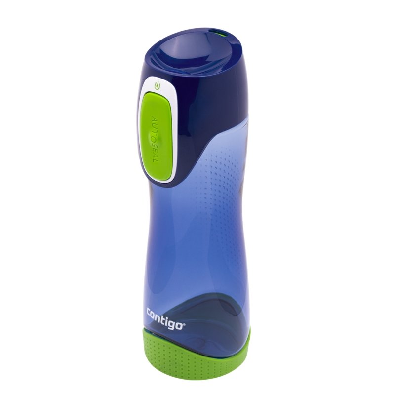 Botella Contigo Swish , Uso Diario, Fitness, Senderismo, Deportes 500 Ml Polipropileno (Pp) Azul