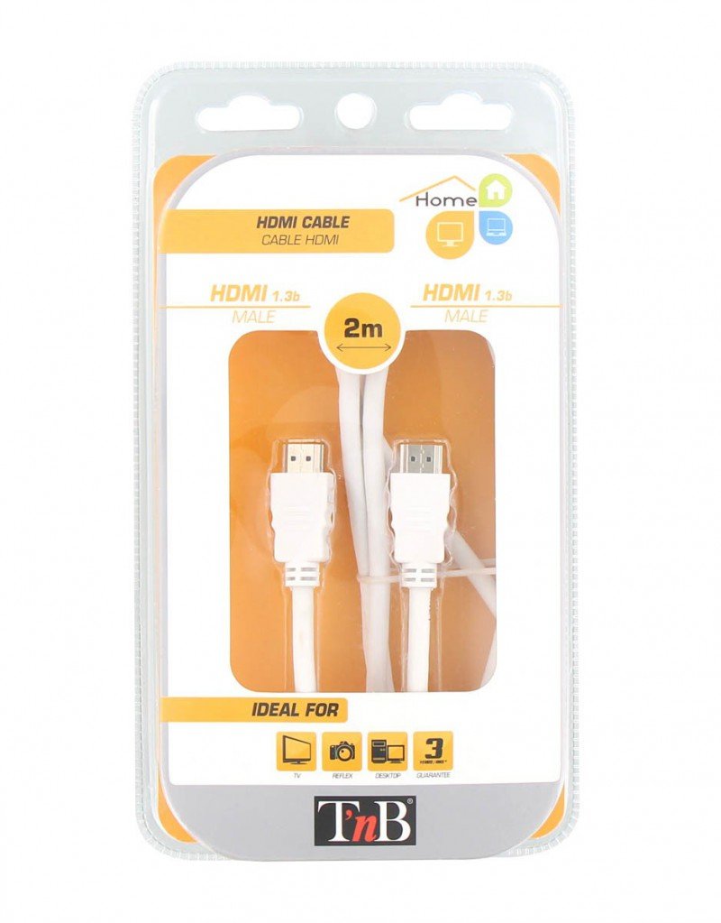 Câble Hdmi 1.4 T Nb 2m M/M (Blanco)