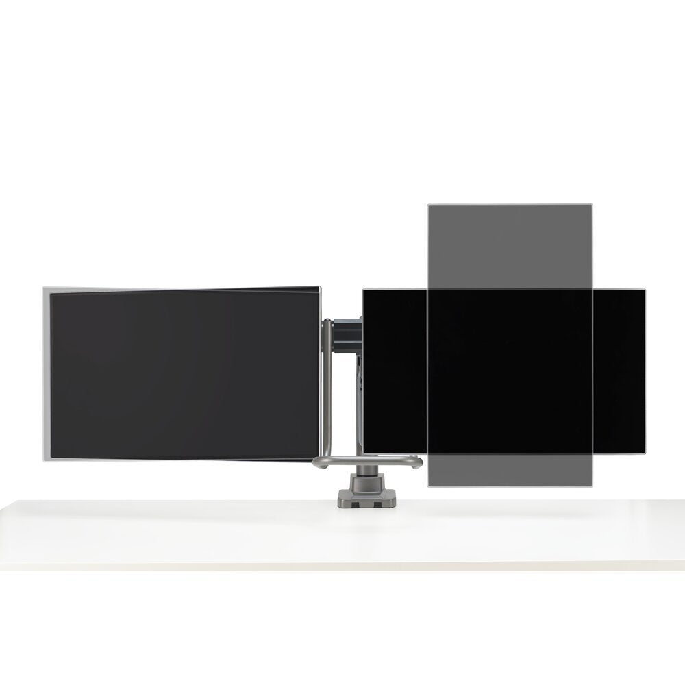 Soporte Kensington Monitorarm 32",2tft,2gel.Max.9kg,Gris Smartfit
