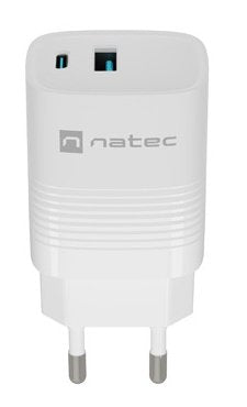 EAN 5901969444216 - NATEC NUC-2140 cargador de dispositivo móvil Universal Blanco Corriente alterna Carga rápida Interior imagen 4