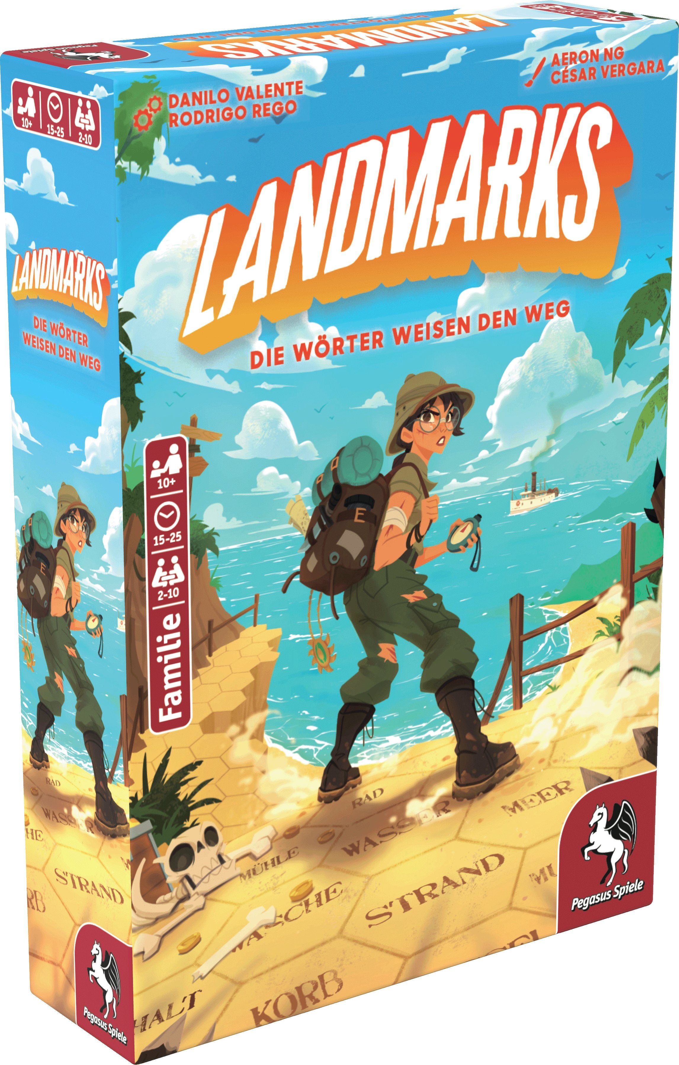 EAN 4250231741333 - Pegasus Landmarks 25 min Juego de mesa Familia imagen 1