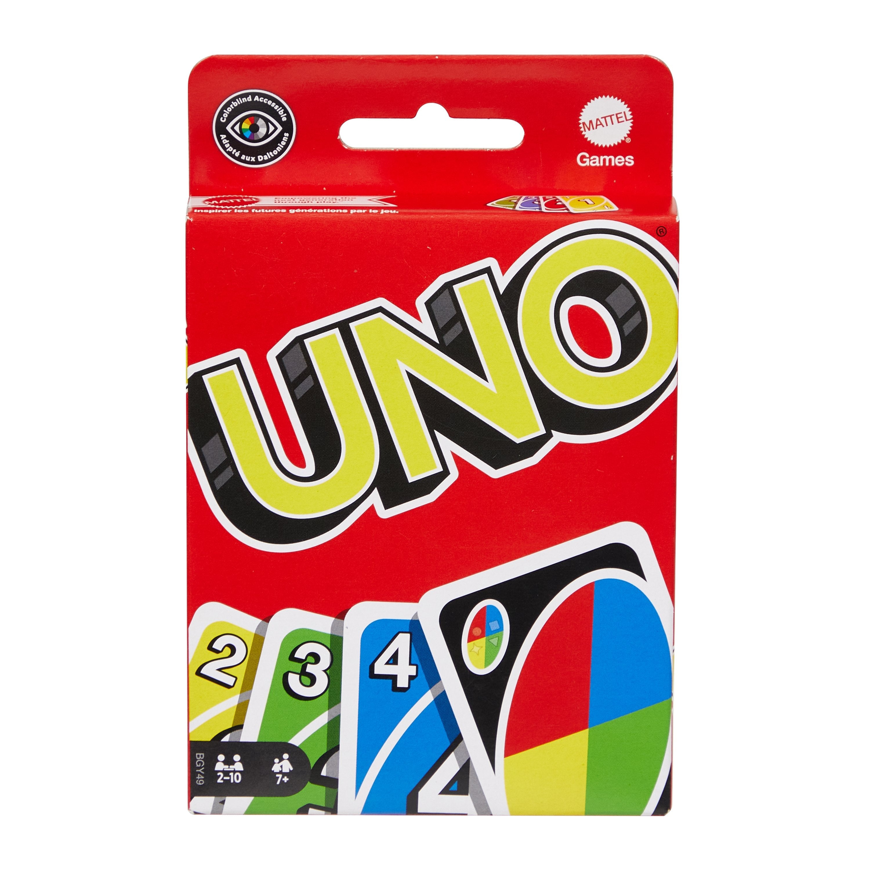 Juego Mattel Uno Original Clipstrip