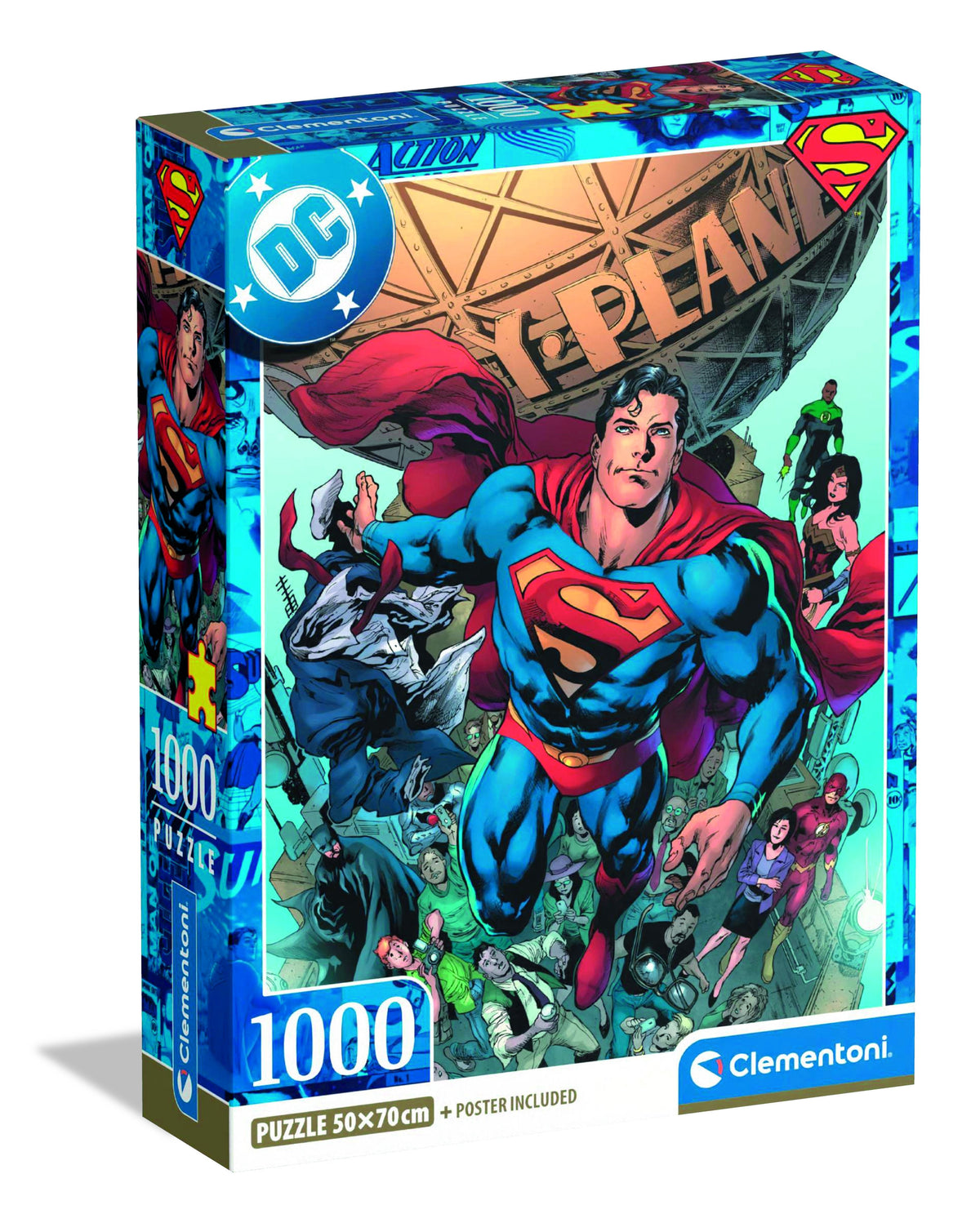Puzzle Superman Dc Comics 1000pzs