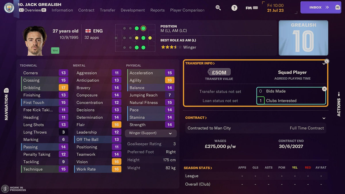 Footbal Manager 2024 Console Edition Ps5 Uk