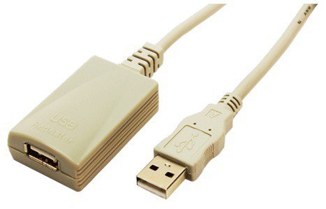 Cable Extensor Logilink Usb (A) 2.0 M A Usb (A) 2.0 H 5m Negro Ua0001a