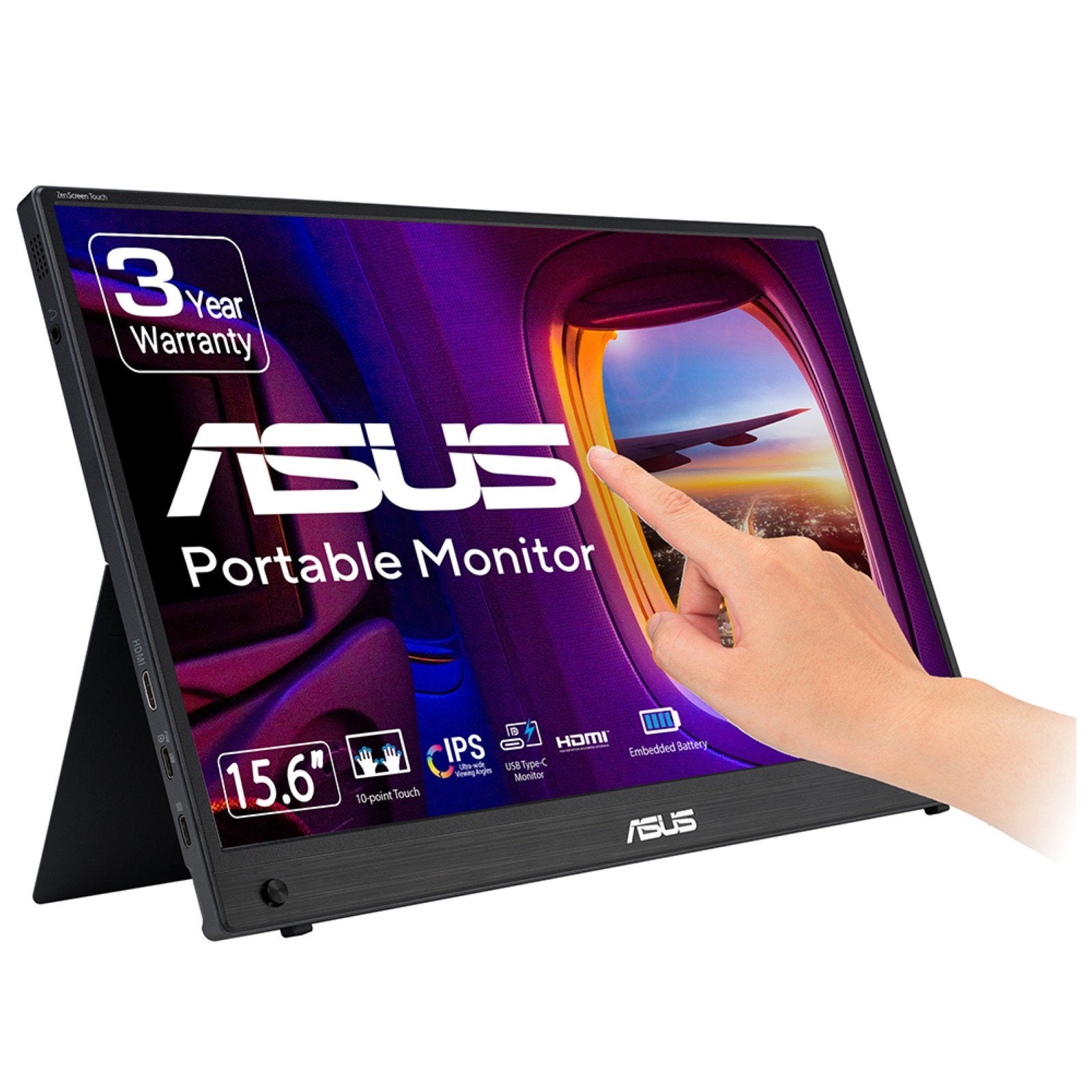 EAN 4711387372975 - ASUS ZenScreen MB16AMTR pantalla para PC 39,6 cm (15.6") 1920 x 1080 Pixeles Full HD LCD Pantalla táctil  imagen 1