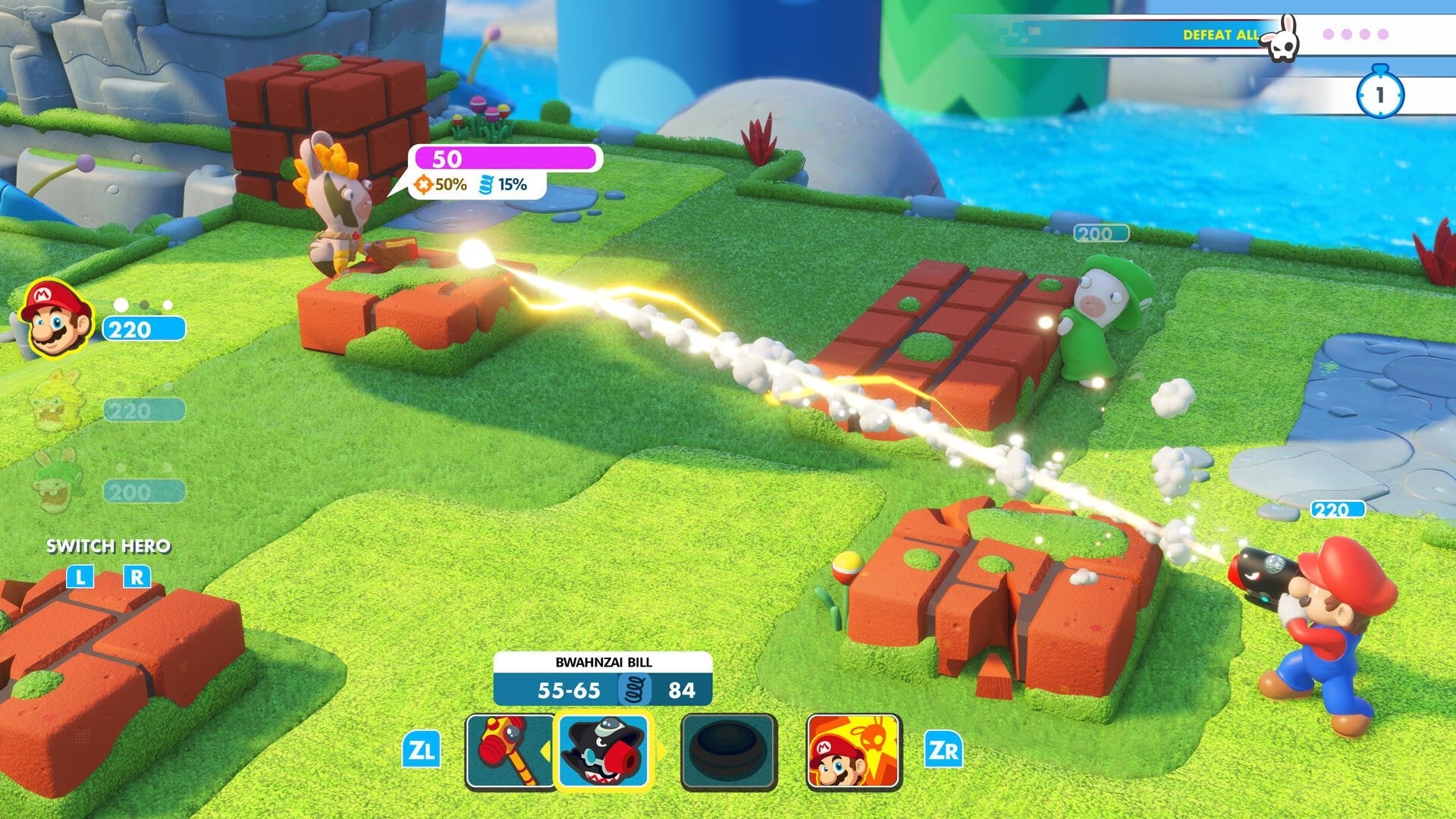 Mario & Rabbids Kingdom Battle Gold Edition Switch Uk (Download Code Only)
