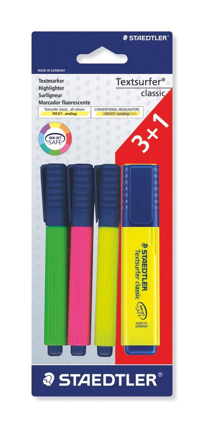 EAN 4007817364369 - Staedtler 364 A BK4D marcador 4 pieza(s) Surtido Multicolor imagen 1
