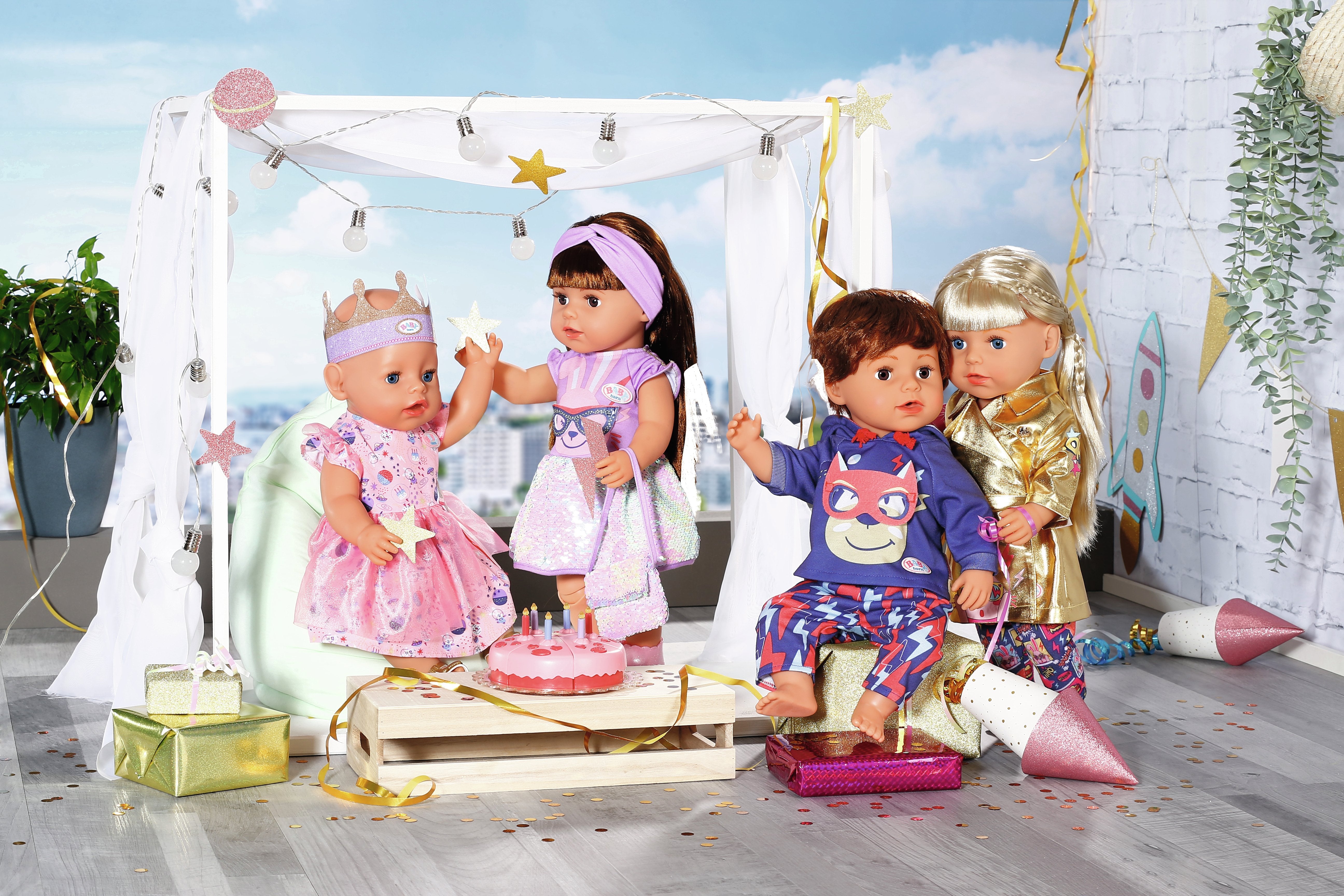 EAN 4001167830796 - BABY born Deluxe Happy Birthday Outfit Juego de ropita para muñeca imagen 10