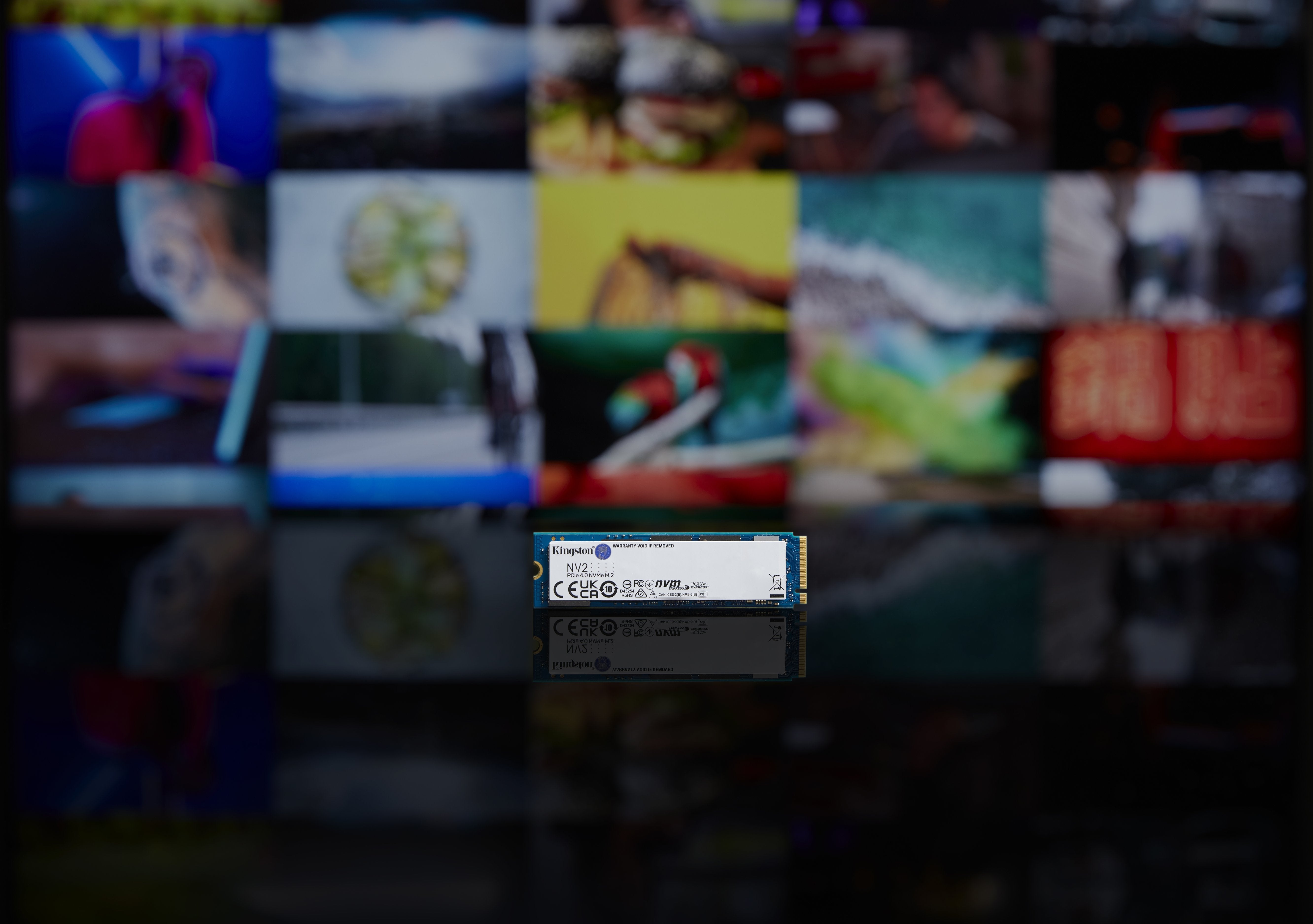 Disco Ssd Kingston Nv2 M.2 500gb Pcie G4x4 2280  Rw: 3500/2100mb/S, 160tbw Nvme
