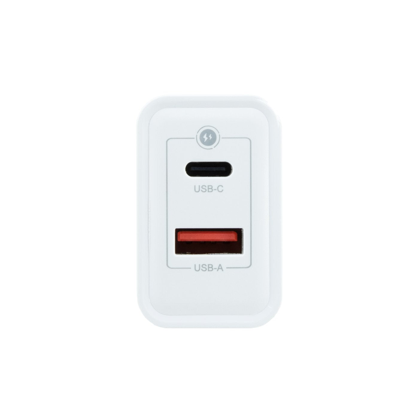 Coolbox Cargador Pared/Viaje 3.0 Gan Usb-C/Pd + Usb-A 45w Blanco Coolbox Máximo 45w/ 1xusb-C, 1xusb-A/ Quickcharge 3.0