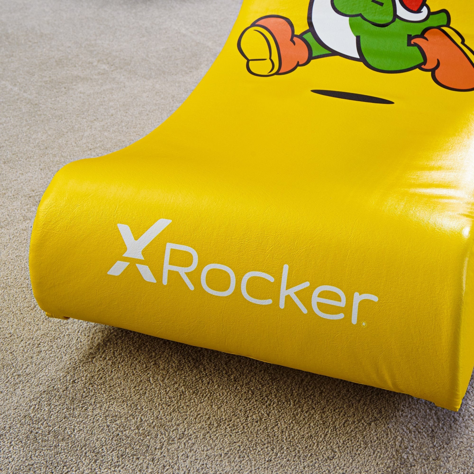 X Rocker - Super Mario Video Gaming Silla Yoshi Joy Edition