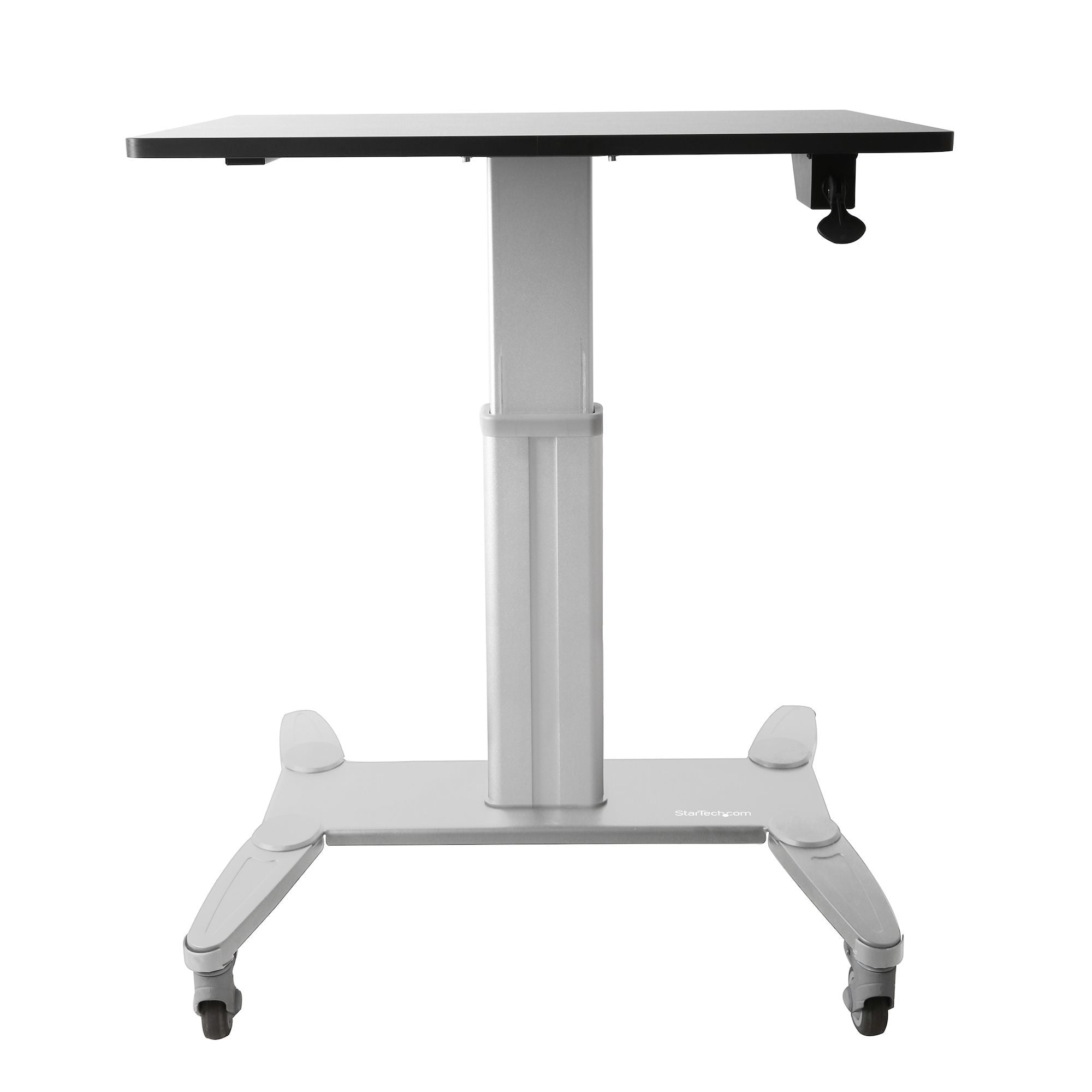 Startech.Com Estacion De Trabajo Movil De Pie Y Sentado Con Superficie De 80cm - De Altura Ajustable - Escritorio Movil 2 Años