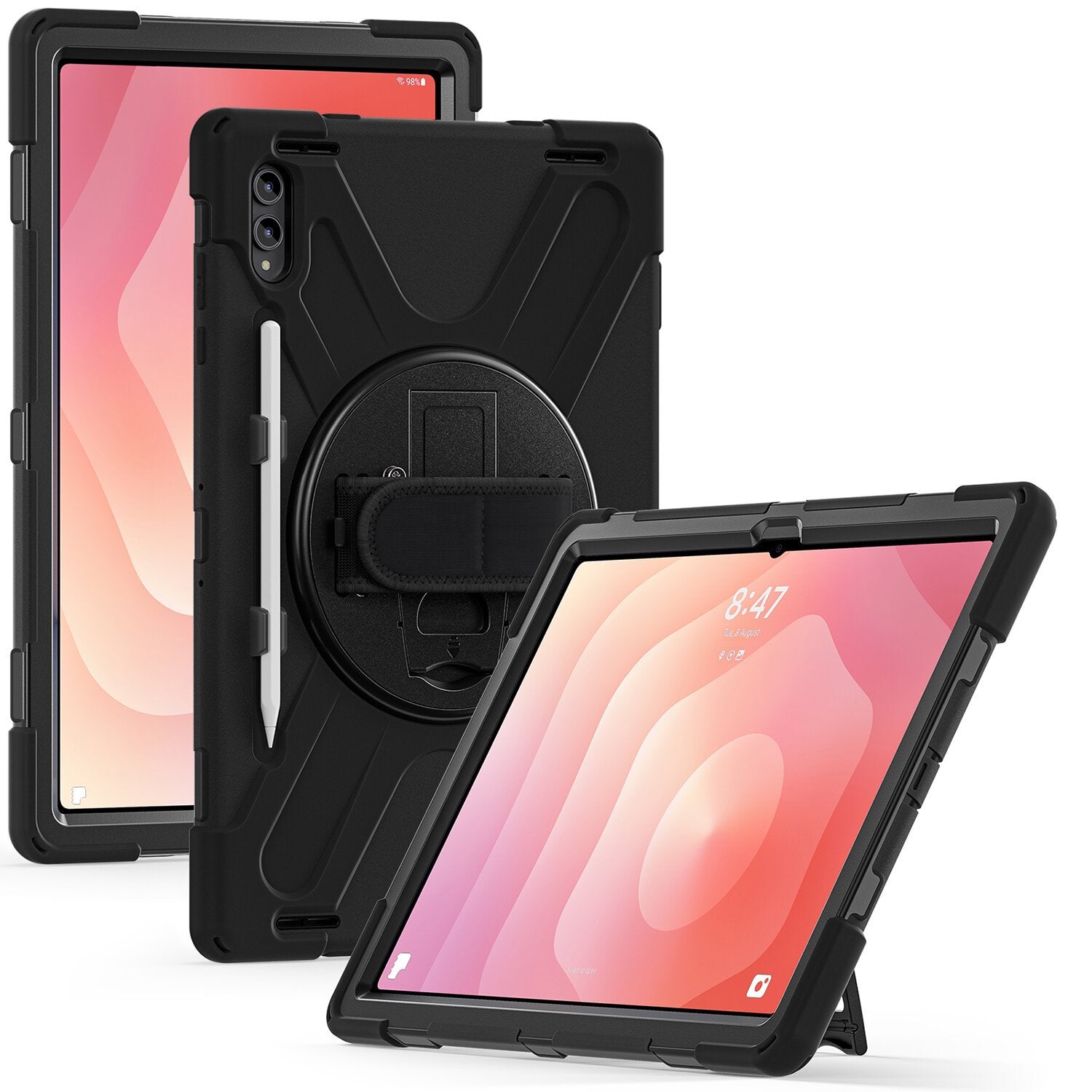 4smarts Rugged Funda Grip Para Samsung Galaxy Tab S11 Ultra