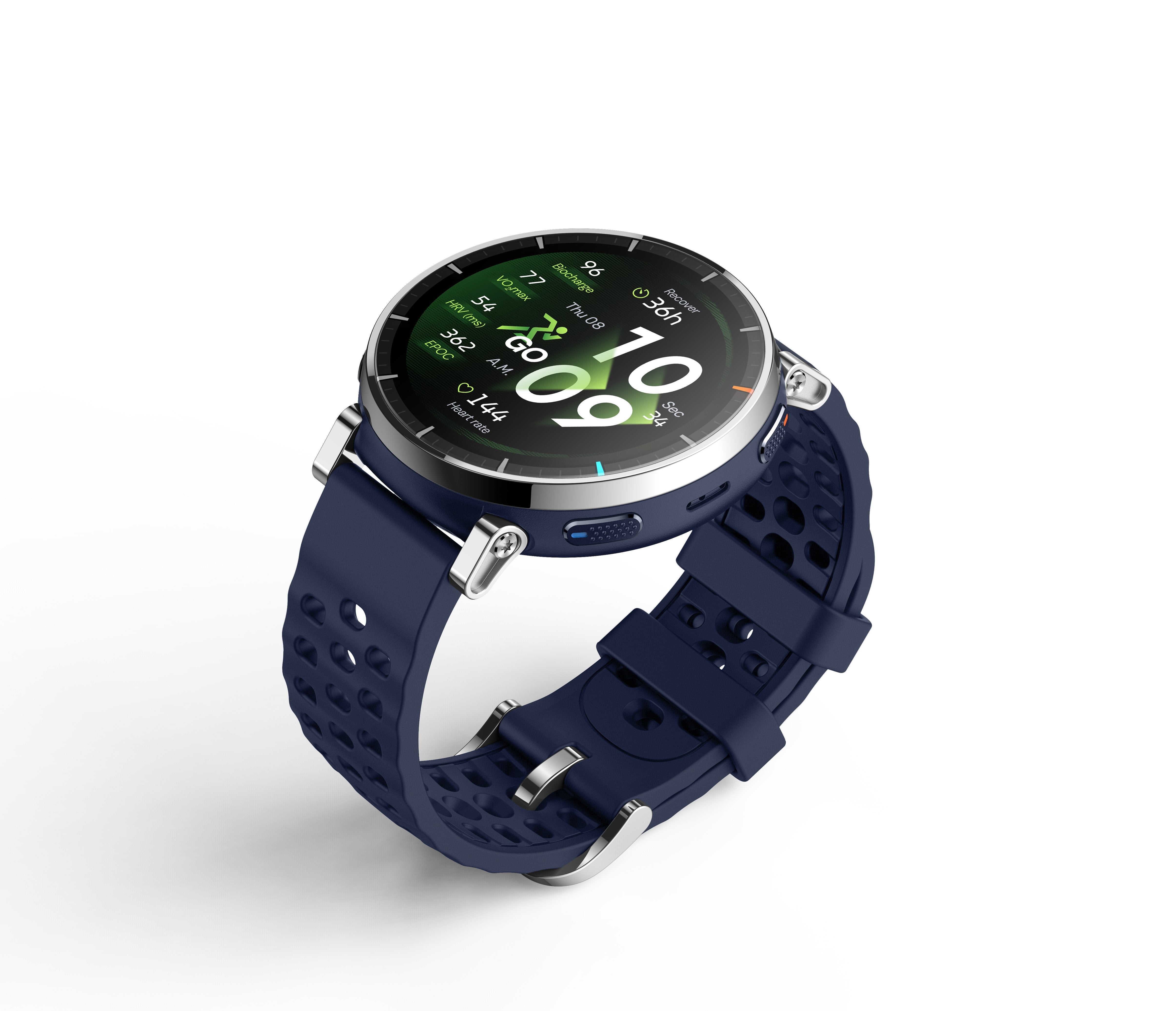 Smartwatch Amazfit Active 3 Premium Dark Azul  Hyrox-Modus