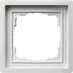 EAN 4010337043973 - GIRA 0211112 placa de pared y cubierta de interruptor Blanco imagen 1