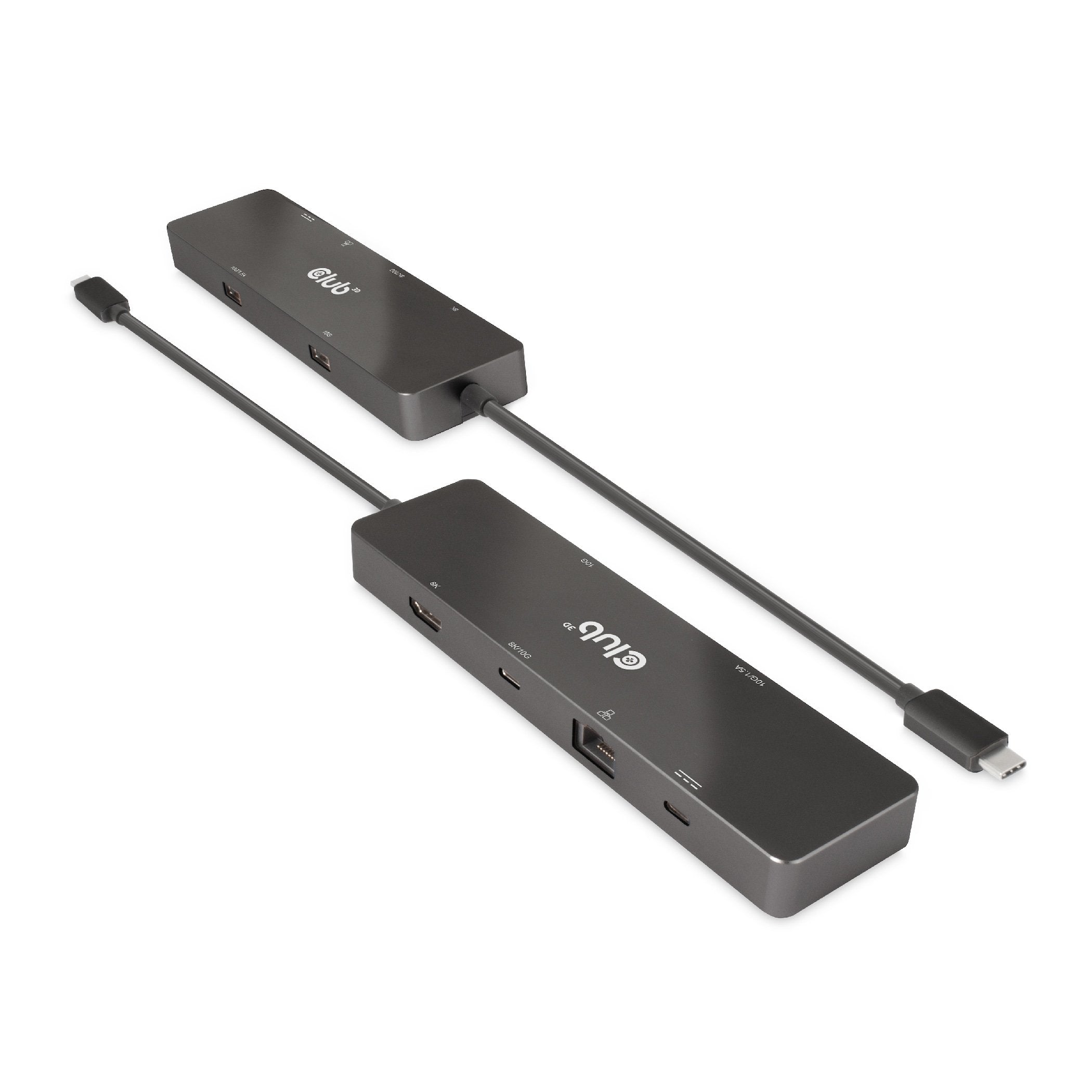 Club3d Usb-C Dock > Hdmi Usb-C 8k 2xusb Usb-C Pd100w Rj45 Retail