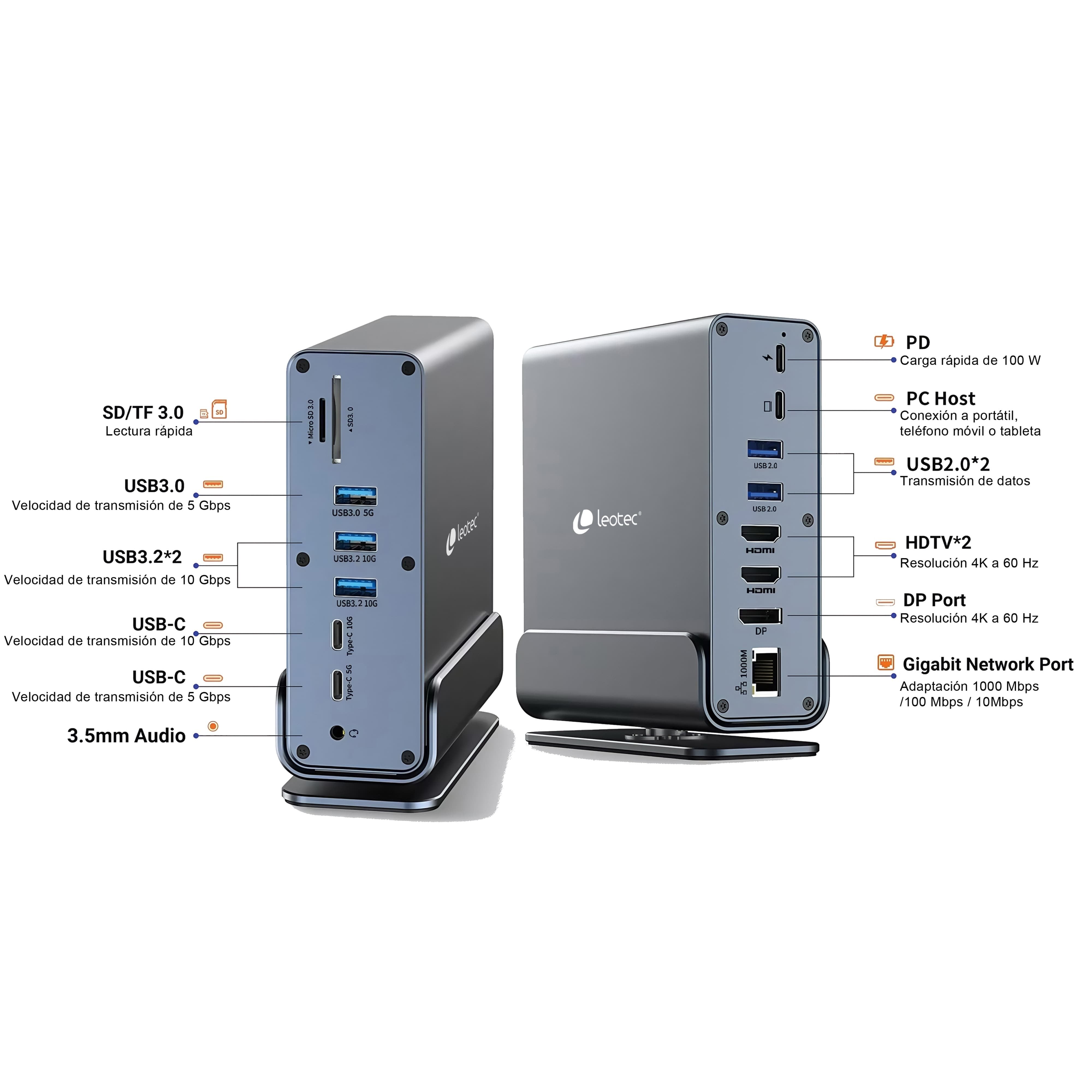 Leotec Docking Station 15-1