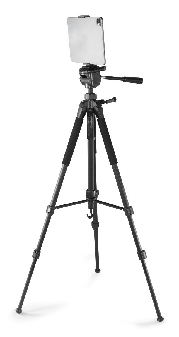 Hama Tripode Para Camara Con Rosca 1/4" - Peso Max 5kg - Altura Hasta 170cm - Soporte Para Smartphone Y Tablet -