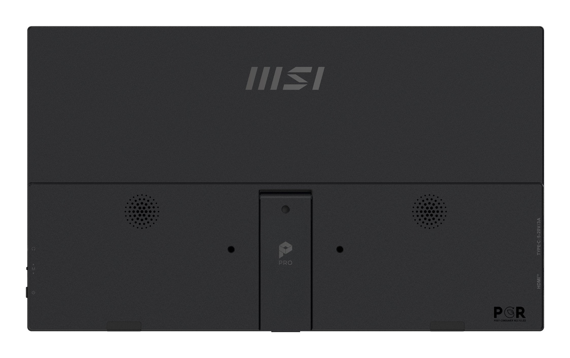 Msi Pro Mp165de E6, Monitor Led 39,6 Cm (15,6 Pulgadas), Negro, Fullhd, Ips, Hdmi, Usb-C, Altavoces 9s6-3pe50m-002