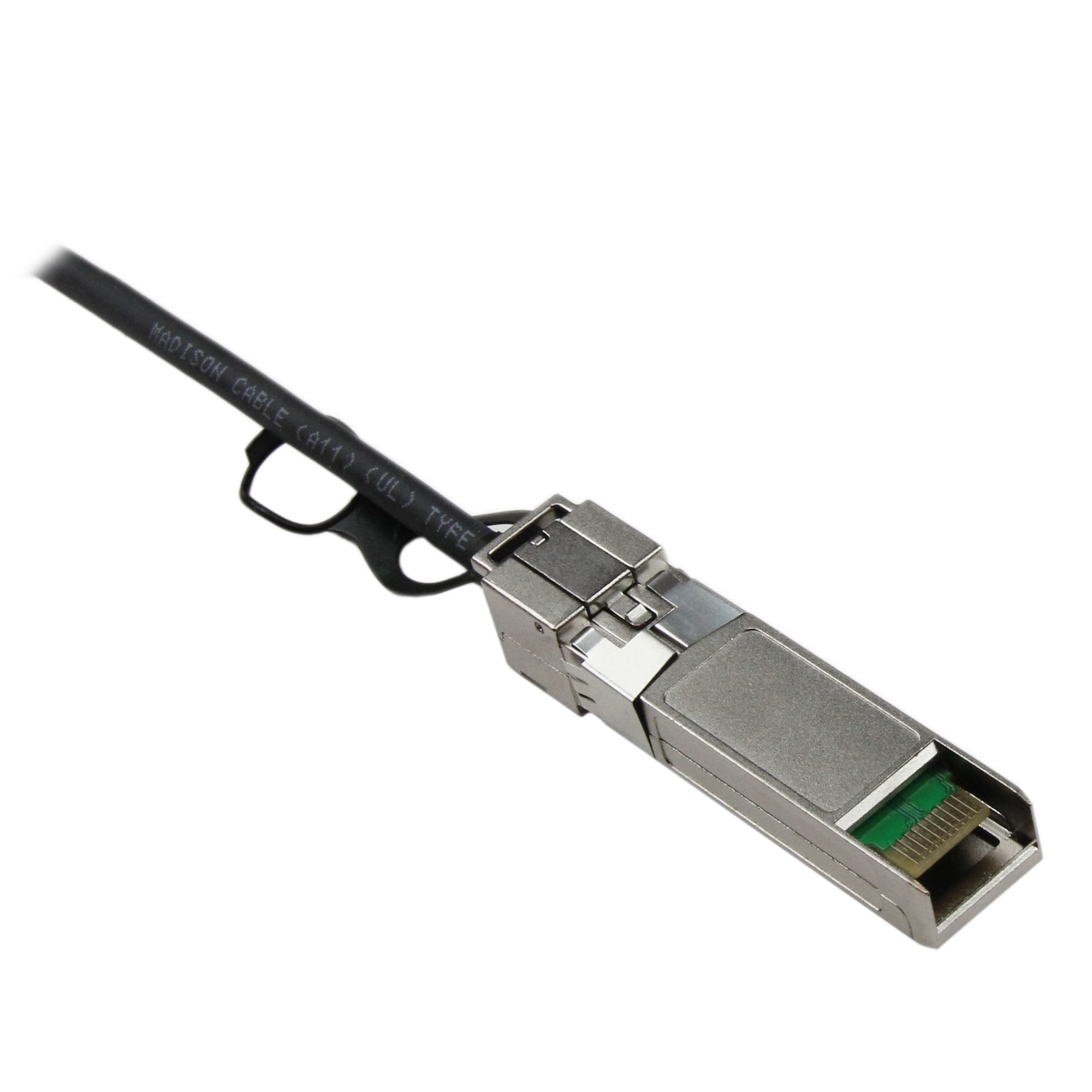 EAN 0065030849616 - StarTech.com SFPCMM1M Cable de fibra óptica e InfiniBand SFP+ Negro imagen 3