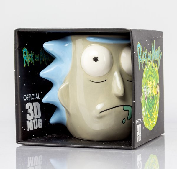Taza 3d Rick Sanchez Rick & Morty
