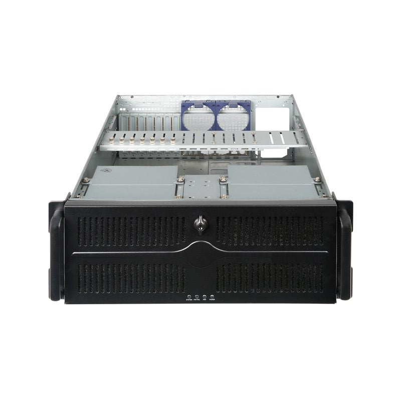 Caja Pc Chieftec Unc-411e-B Estante Negro, Plata 400 W