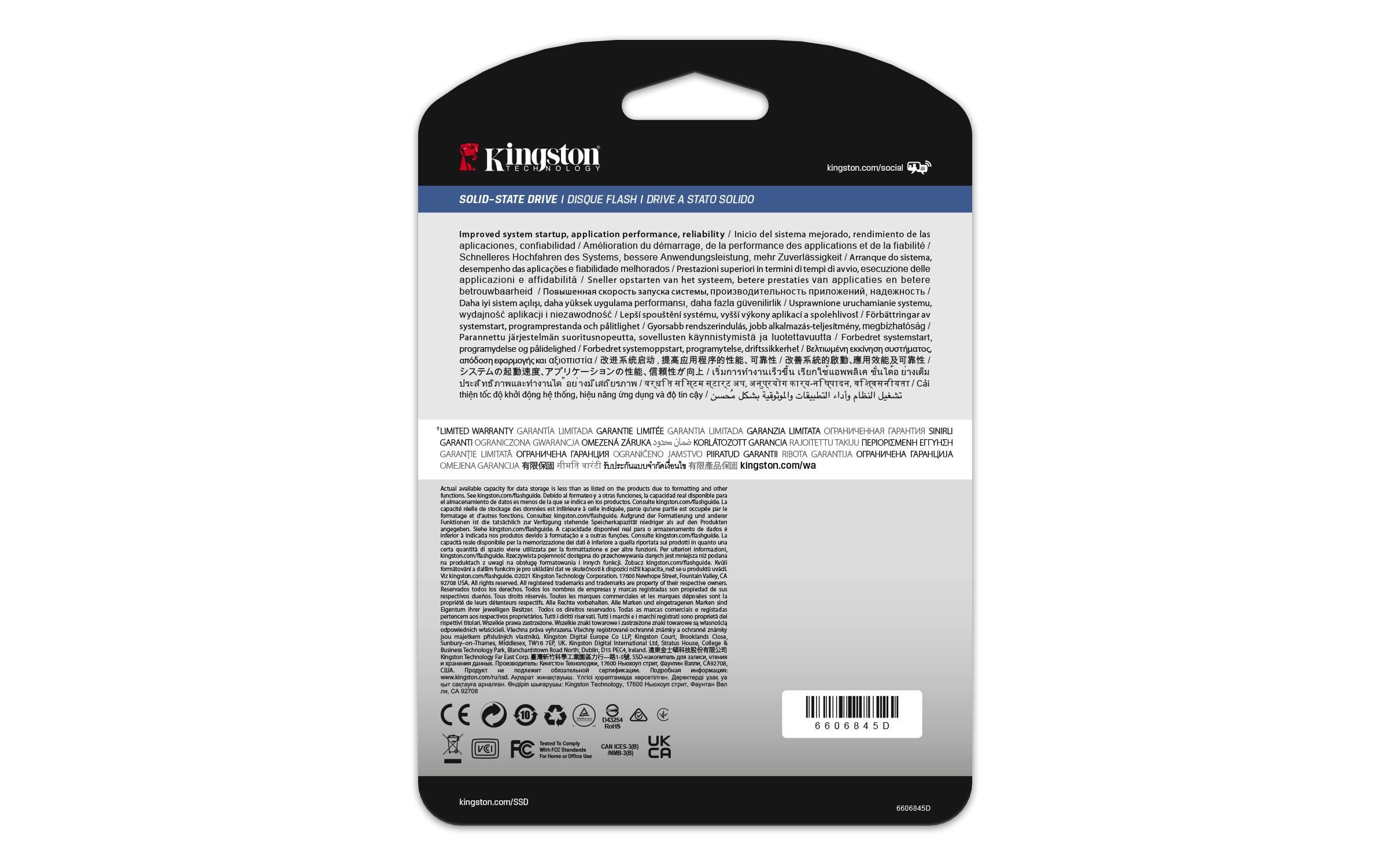 EAN 0740617334890 - Kingston Technology DC600M 1,92 TB 2.5" Serial ATA III 3D TLC NAND imagen 4