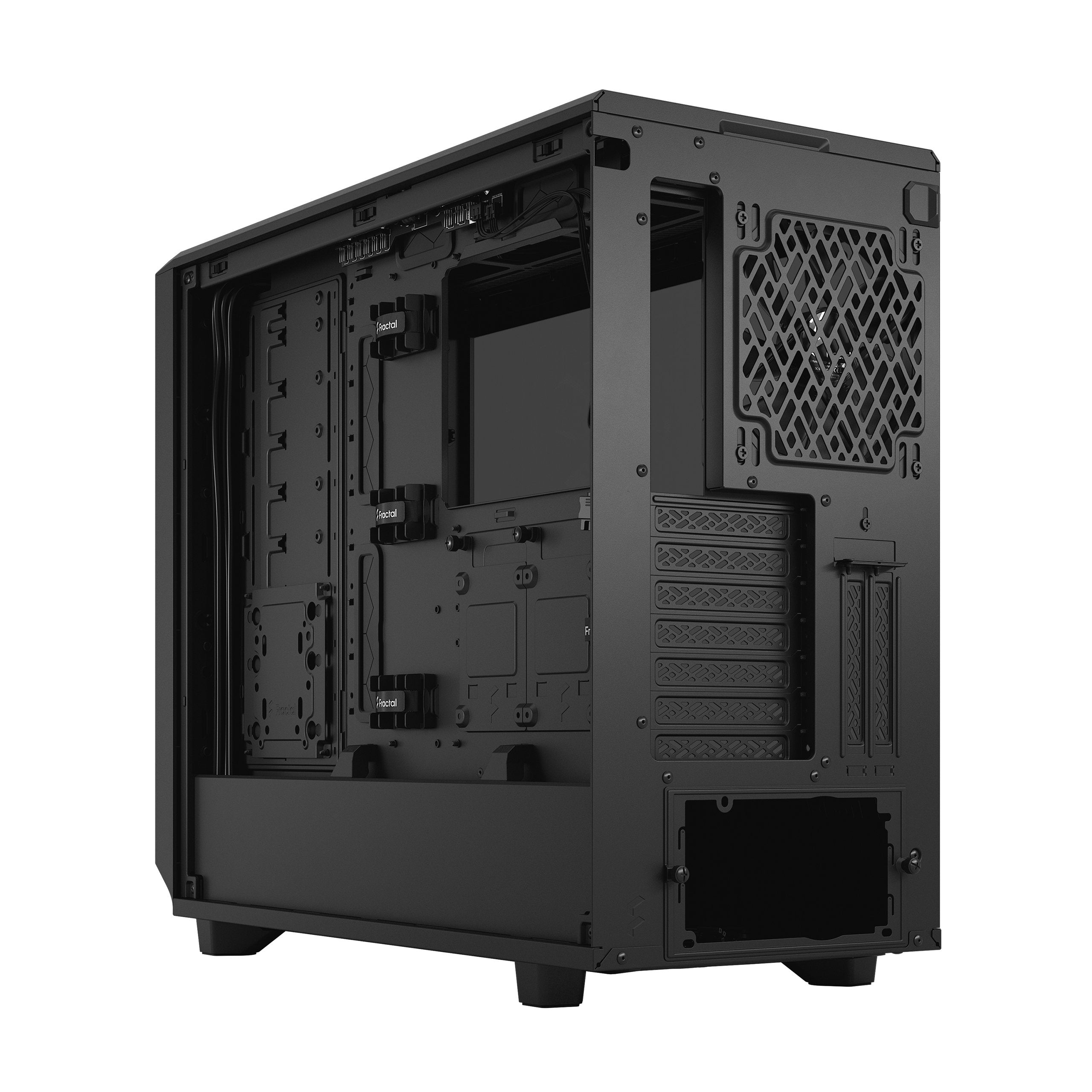 Caja Pc Fractal Design Meshify 2 Cristal Templado Negro Light Tint (Fd-C-Mes2a-03)