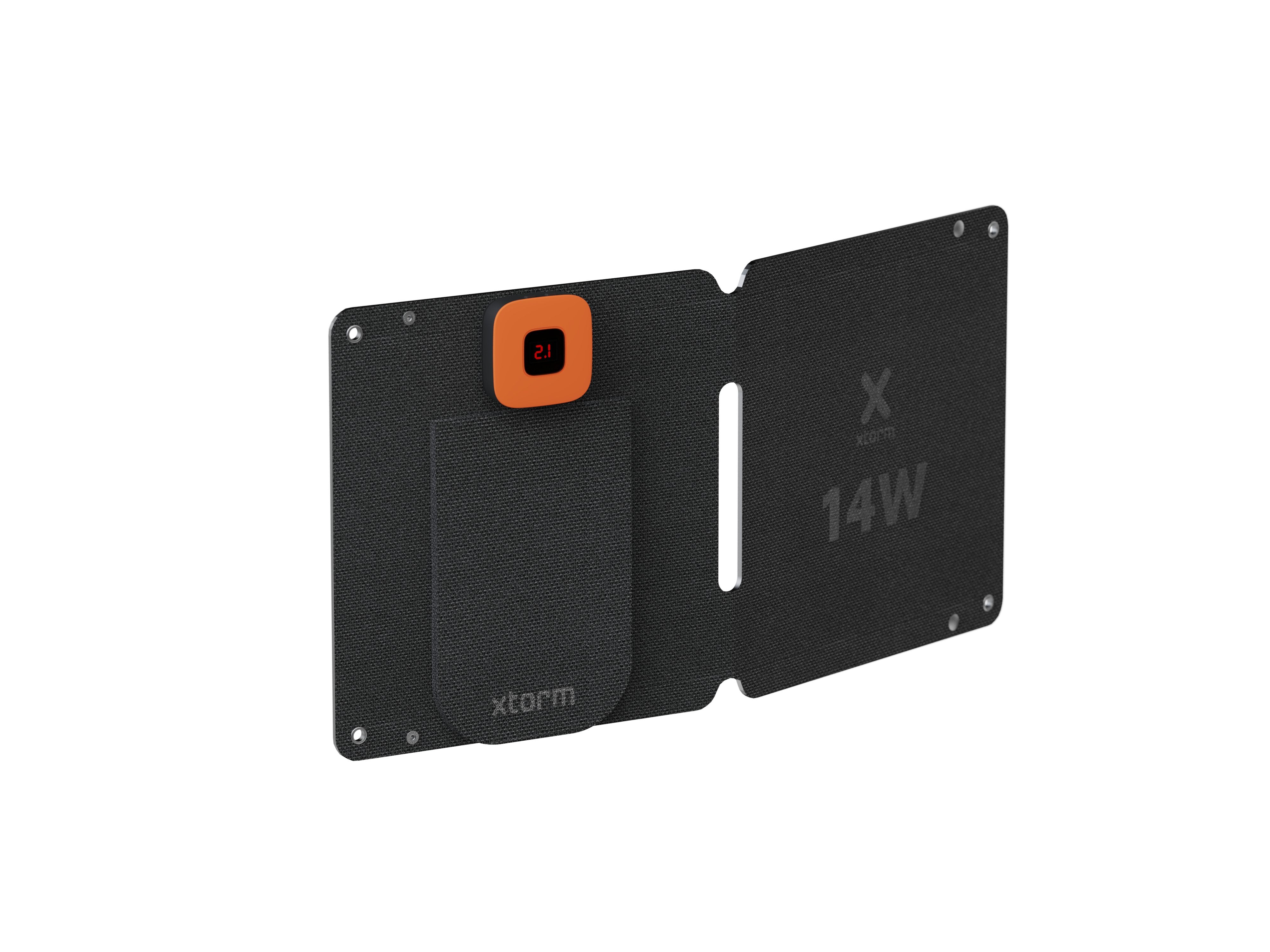 Panel Solar Plegable Xr2s14 14w Negro Xtorm 14w/ Usb-A, Usb-C/ Certificación Ipx4/ Pantalla Lcd