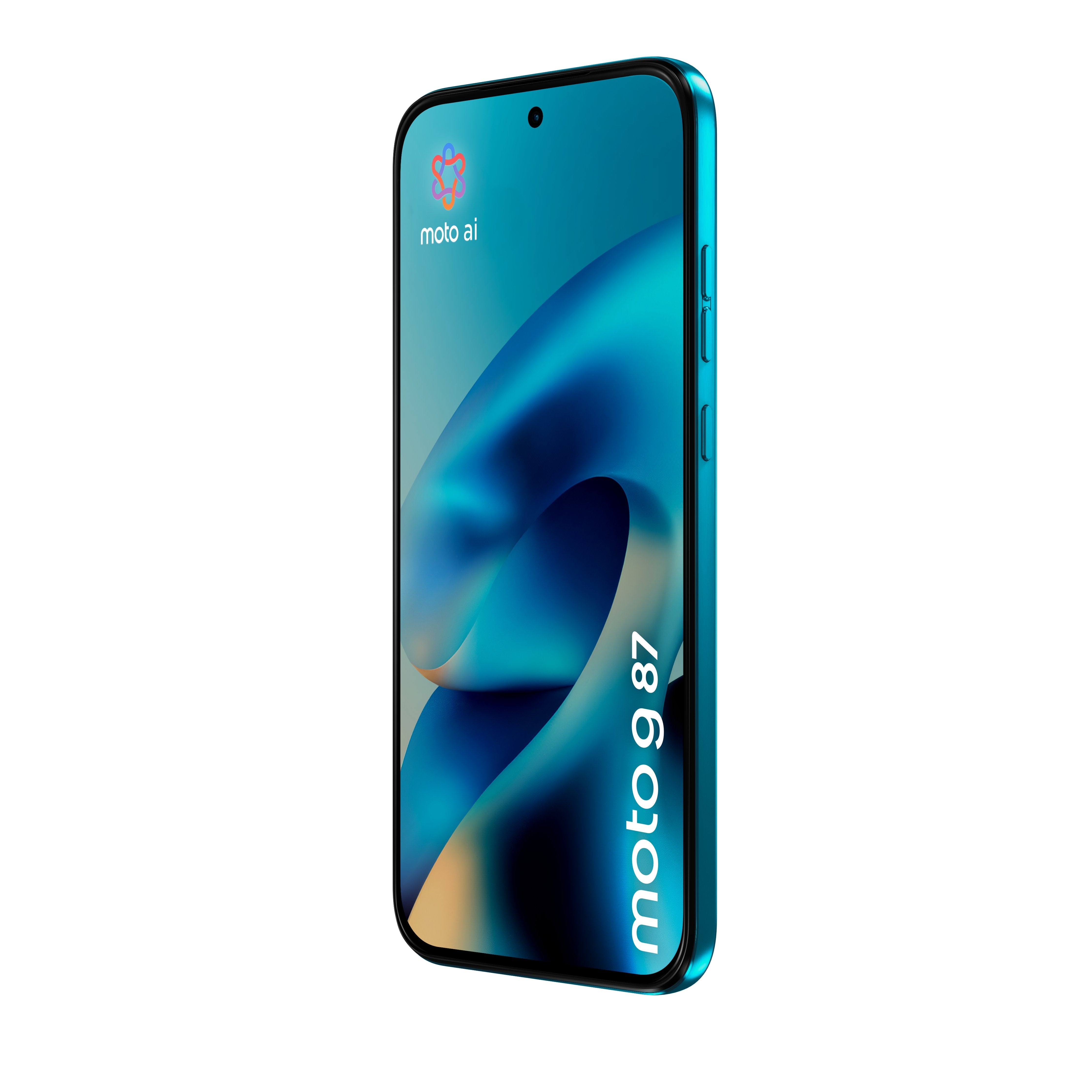 Motorola Moto G87 5g Smartphone Sim Doble Ram 12 Gb / Memoria Interna 256 Gb Microsd Slot Pantalla Oled 6.78" 2772 X 1272 Píxeles (120 Hz) 3 X Cámaras Traseras 200 Mp 8 Mp Front Camera 32 Mp Pantone Blue Atoll