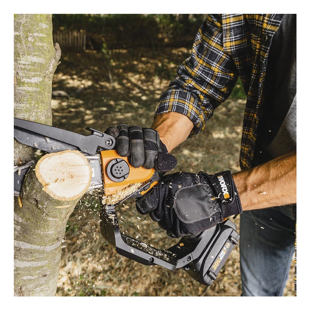 Worx Compact Chainsaw Cordless 20v Con Bateríapack And Charger (Wg324e)