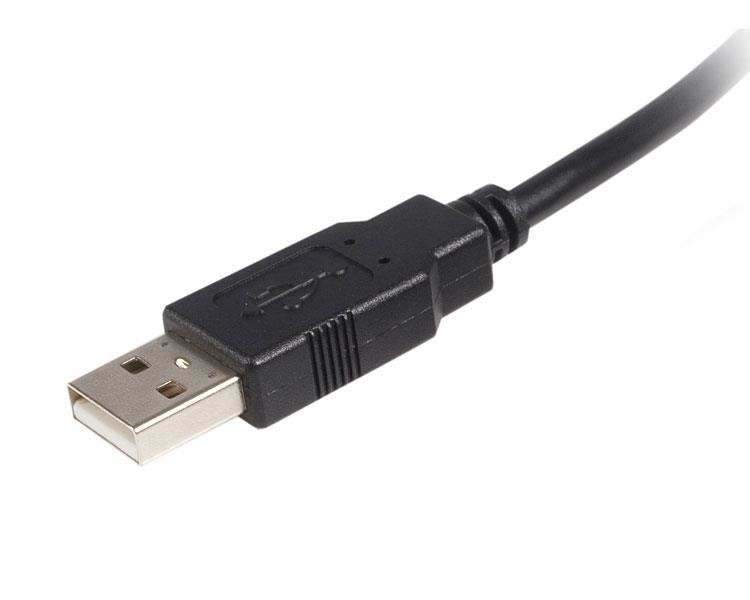 Startech Cable Usb2.0 A Tipo B (Impresora) 50cm Negro Usb2hab50cm
