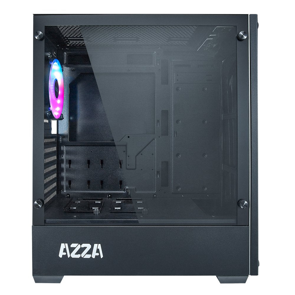 EAN 4712839555311 - Azza APOLLO 430 Midi Tower Negro, Transparente imagen 4