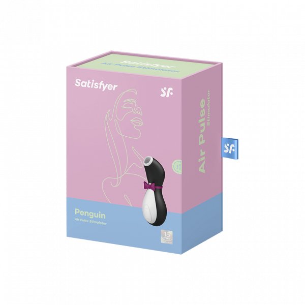 Satisfyer Succionador De Clítoris Pro Penguin Next Gen Nego, Blanco