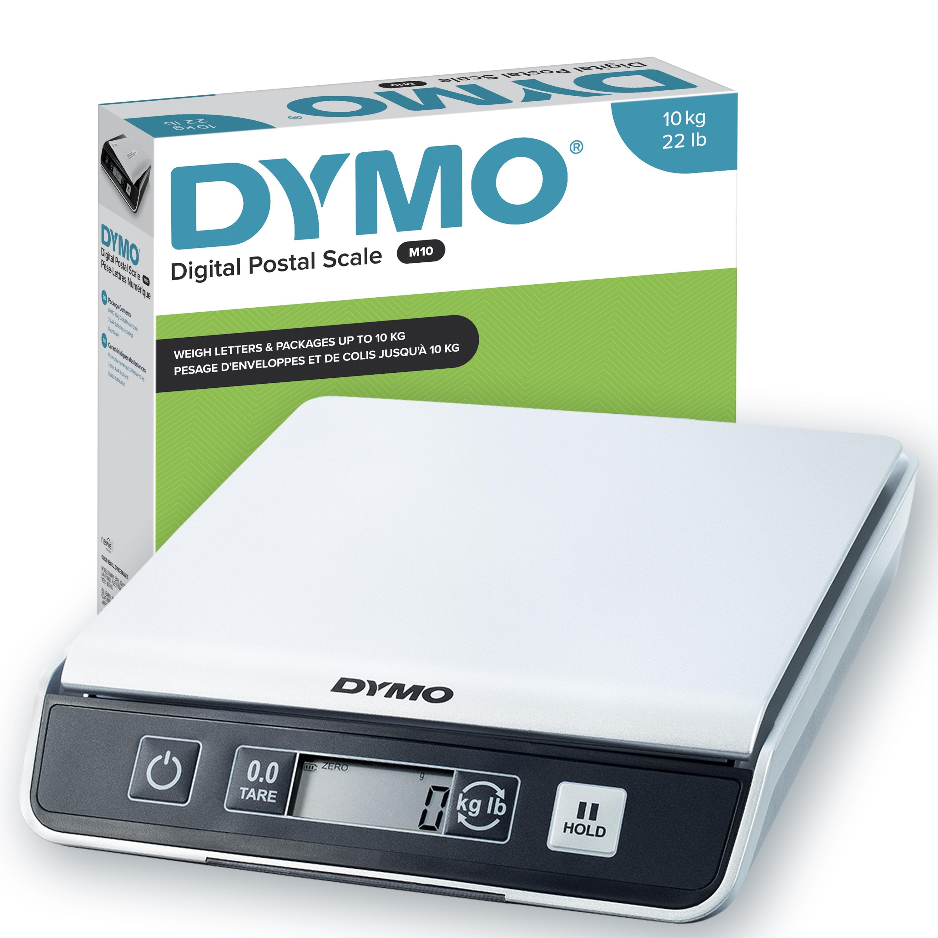 EAN 3501170929018 - DYMO M10 Báscula postal electrónica Negro, Plata imagen 1