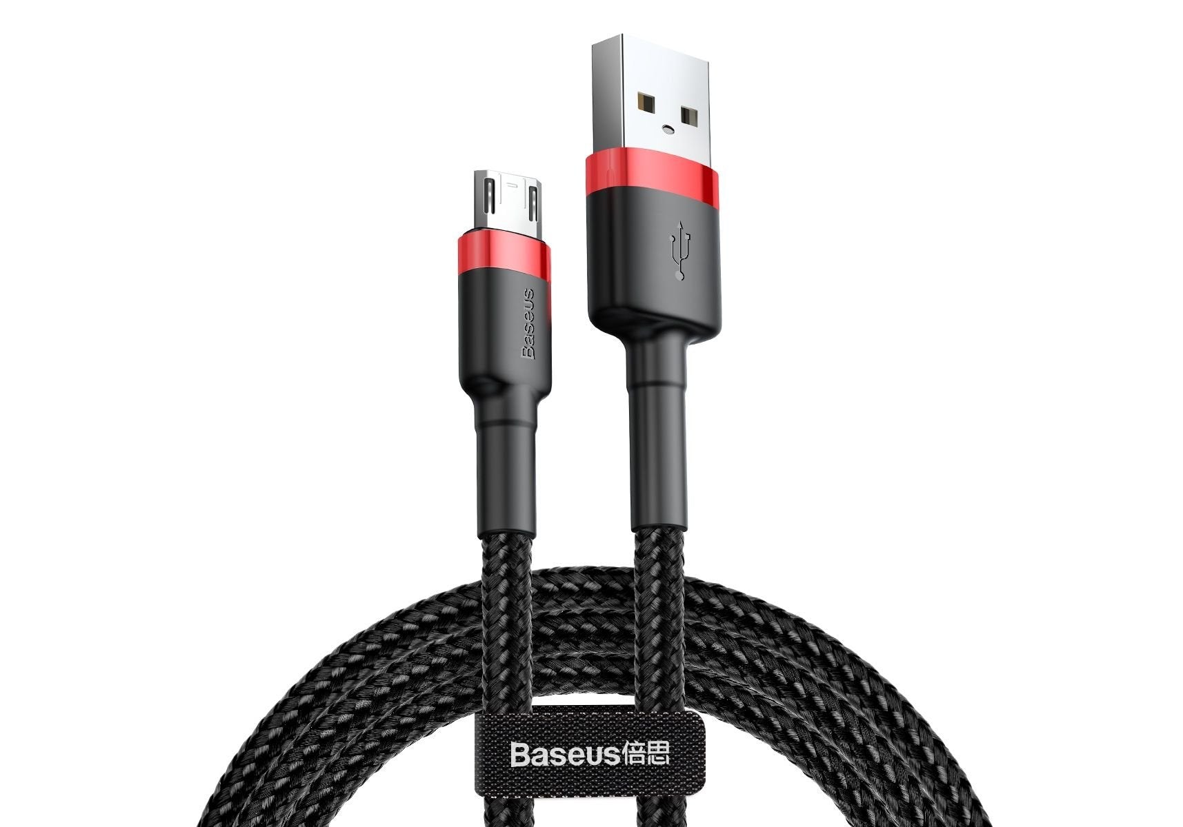 Cable Micro Usb Baseus Cafule 1.5a 2m (Red & Black)