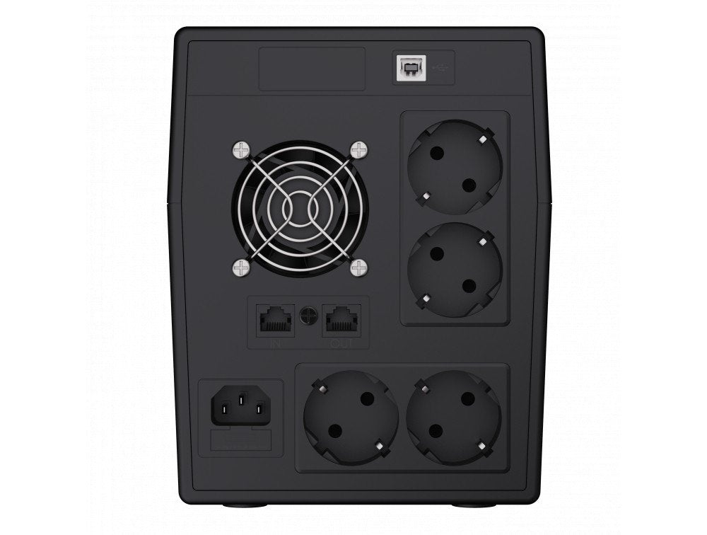 EAN 5902701419646 - Green Cell UPS04 sistema de alimentación ininterrumpida (UPS) Línea interactiva 1,999 kVA 900 W 5 salidas imagen 2