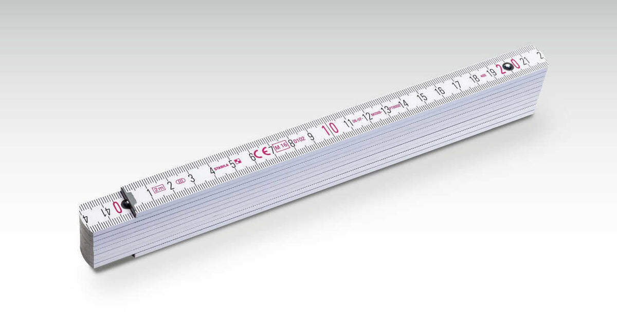 Stabila Meterstab Serie 400, Tipo 407n, 14348, Madera 200 Cm